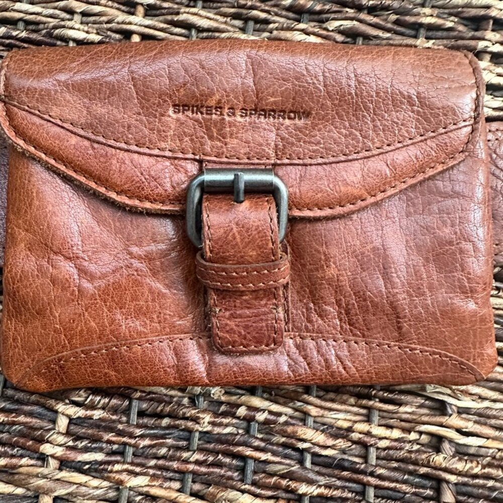 Brown Leather Belt Bag